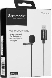 Мікрофон Saramonic USB Lavalier ULM10 (SR-ULM10)