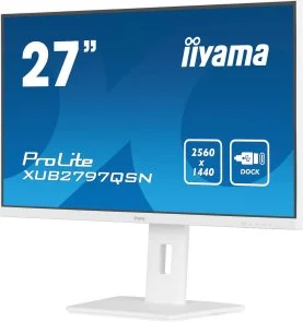 Фото: Монітор iiyama XUB2797QSN-W1 White - 27" IPS / 2560×1440 / / Pivot / HAS № 4 | KTC