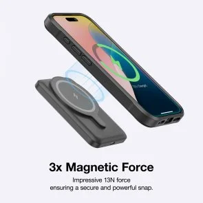 Фото: Чохол AMAZINGthing foe iPhone 16 Pro Max - Glamour Case MagSafe Black (IP166.9PGMBK) № 6 | KTC