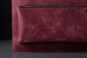 Чохол INCARNE Maryland 16 - MacBook Pro15 2012-2015 / Pro16 2019-2024 Burgundy