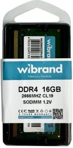 Фото: Оперативна пам’ять Wibrand DDR4 1x16GB (WI2666DDR4S/16GB) № 3 | KTC