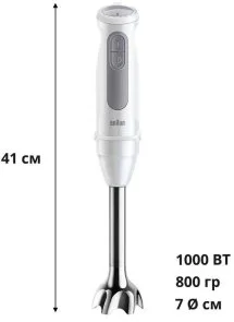 Фото: Блендер Braun MultiQuick 5 MQ 50236 M WH № 2 | KTC