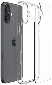 Фото: Чохол Spigen for Apple iPhone 16 Plus - Ultra Hybrid Crystal Clear (ACS08069) № 5 | KTC