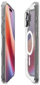 Фото: Чохол Spigen for Apple iPhone 16 Pro - Ultra Hybrid MagFit White (ACS08129) № 5 | KTC