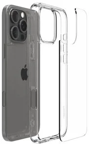 Фото: Чохол Spigen for Apple iPhone 16 Pro - Ultra Hybrid Crystal Clear (ACS08121) № 6 | KTC