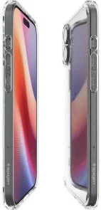 Фото: Чохол Spigen for Apple iPhone 16 - Ultra Hybrid Crystal Clear (ACS08197) № 4 | KTC