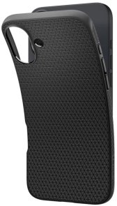 Чохол Spigen for Apple iPhone 16 - Liquid Air Matte Black (ACS08194)