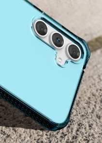 Чохол iTSkins for Samsung A55 - SPECTRUM R CLEAR Light Blue (SG55-SPECM-LBLU)