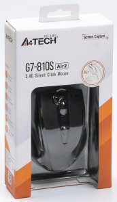 Миша A4tech G7-810S Air2 Wireless Black (G7-810S Air2 Black)