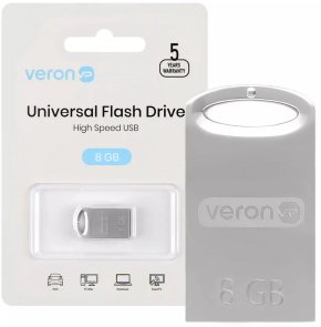 Флешка USB Veron 105 8GB Metal series (105_8)