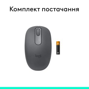 Миша Logitech M196 Wireless Graphite (910-007459)