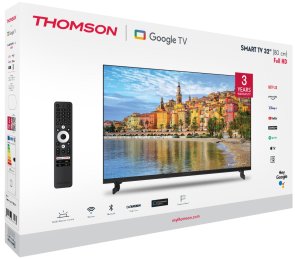 Телевізор LED Thomson 32FG2S14 (Google TV, Wi-Fi, 1920x1080)