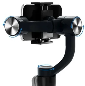 Фото: Стедікам WIWU S5B Gimbal Stabilizer Black № 3 | KTC