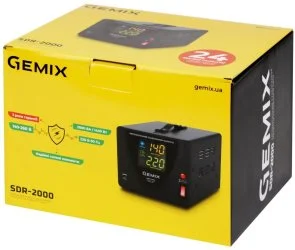 Фото: Стабілізатор Gemix SDR-2000 № 3 | KTC