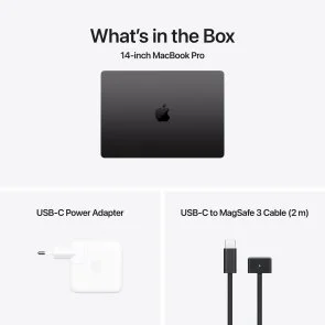 Фото: Ноутбук Apple MacBook Pro 14.2 M4 10GPU Space Black (MW2V3) № 8 | KTC
