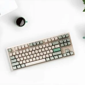 Фото: Клавіатура Ducky One 3 TKL Cherry MX Red ENG/UKR Matcha Cream (DKON2187-RUAPXМAEGGC1) № 16 | KTC