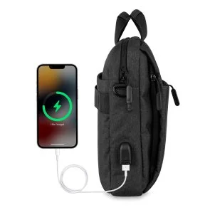 Фото: Сумка для ноутбука 2E CBN9265BK Melange Black (2E-CBN9265BK) № 7 | KTC