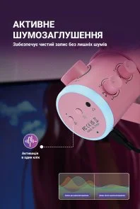 Фото: Мікрофон Fifine TAM6P Pink № 6 | KTC