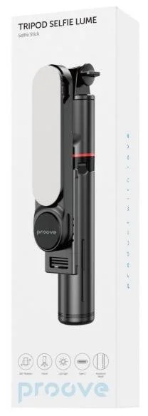 Фото: Селфі монопод Proove Selfie Lume black (MPSL00010001) № 9 | KTC