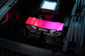 Оперативна пам’ять Kingston FURY (ex. HyperX) Renegade RGB XMP Black CUDIMM DDR5 2x24GB (KF584CU40RSAK2-48)