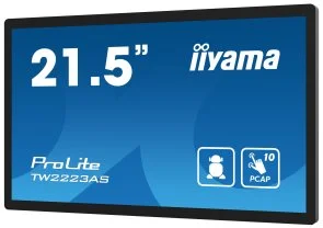 Фото: Монітор iiyama TW2223AS-B2 Black - 21.5" VA / 1920×1080 / 60 Гц № 4 | KTC