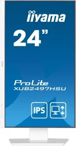 Фото: Монітор iiyama ProLite XUB2497HSU-W2 White - 23.8" IPS / 1920×1080 / 100 Гц / Pivot / HAS № 5 | KTC