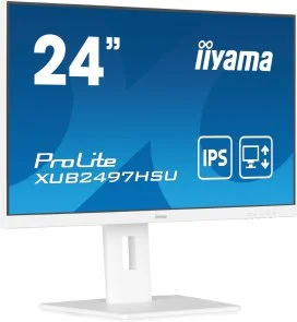 Фото: Монітор iiyama ProLite XUB2497HSU-W2 White - 23.8" IPS / 1920×1080 / 100 Гц / Pivot / HAS № 2 | KTC
