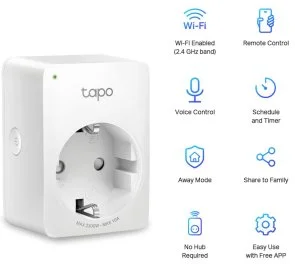 Фото: Смарт розетка TP-Link Tapo P100 4pcs (TAPO-P100-4-PACK) № 3 | KTC