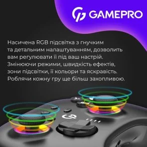 Фото: Геймпад GamePro GPX13B Black № 7 | KTC