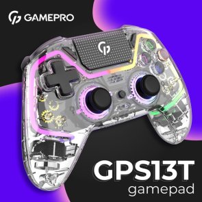 Геймпад GamePro GPS13T Wireless Transparent