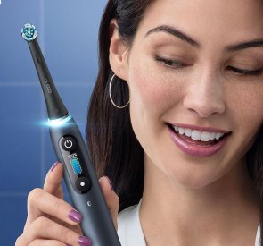 Електрична зубна щітка Braun Oral-B iO Series 9 iOM9d.2J2.2AD DUO Black plus Pink (Series 9 iOM9d.2J2.2AD DUO (2))