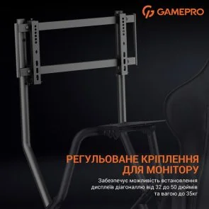 Фото: Крісло GamePro RS115 Black № 5 | KTC