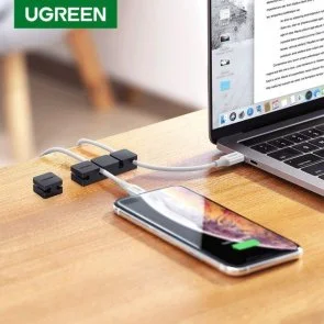 Фото: Тримач-затискач для кабелю UGREEN LP208 Cable Holder Clips Black (70585) № 3 | KTC