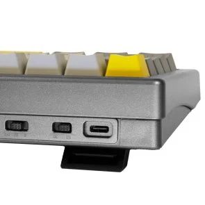 Клавіатура Epomaker EK68 Flamingo Switch Hot-Swap RGB WL/BT/USB Black (EK68-B-F)