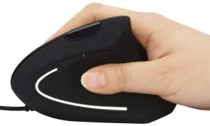Фото: Миша Sandberg Wired Vertical Mouse Pro Black (630-14) № 4 | KTC