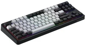 Фото: Клавіатура Hator Rockfall 3 Mecha TKL Aurum Orange Linear rev.2.0 Black/White (HTK850UA) № 3 | KTC