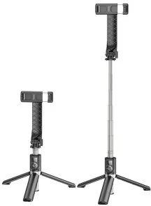 Фото: Селфі монопод Hoco K20 Prior live broadcast holder Black (6942007604116) № 6 | KTC