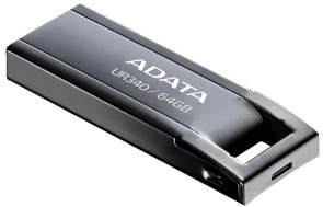 Фото: Флешка USB A-Data UR340 64Gb Black (AROY-UR340-64GBK) № 3 | KTC