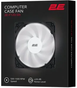 Фото: Кулер 2E F120 SN Black (2E-F120-SN) № 5 | KTC
