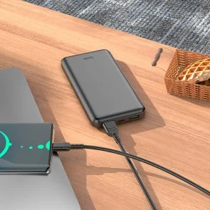 Фото: Батарея універсальна Hoco J102 Cool figure 10000mAh 20W Black (6931474783608) № 6 | KTC