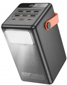 Батарея універсальна Hoco DB03 Max Centurion 100000mAh 65W Black (6942007635981)