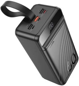 Фото: Батарея універсальна Hoco J123C 60000mAh 22.5W/PD20W 5A Black (6942007612098) № 2 | KTC