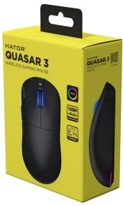 Фото: Миша Hator Quasar 3 Wireless Black (HTM730) № 6 | KTC