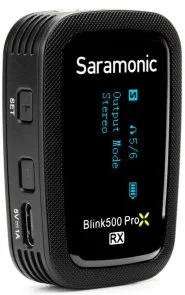 Фото: Радіосистема Saramonic BLINK 500 ProX RX Wireless Black № 3 | KTC