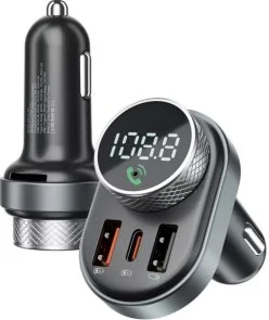Фото: FM-Трансмітер + АЗП Proove FM Launcher Sound Link 30W Black № 3 | KTC