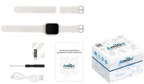 Фото: Смарт годинник AmiGo GO009 White № 7 | KTC