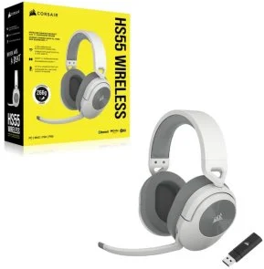 Фото: Гарнітура Corsair HS55 Wireless White (CA-9011281-EU) № 6 | KTC