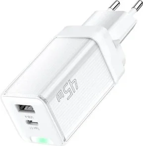 Фото: Зарядний пристрій Essager ZhiQi GaN 45W White (ECTCA-ZQB02-Z) № 2 | KTC