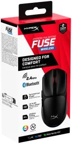 Фото: Миша HyperX Pulsefire Fuse Wireless/BT Black (A1KY6AA) № 13 | KTC
