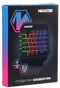 Фото: Клавіатура Maxxter KBG-OH-01B-UA Black № 5 | KTC